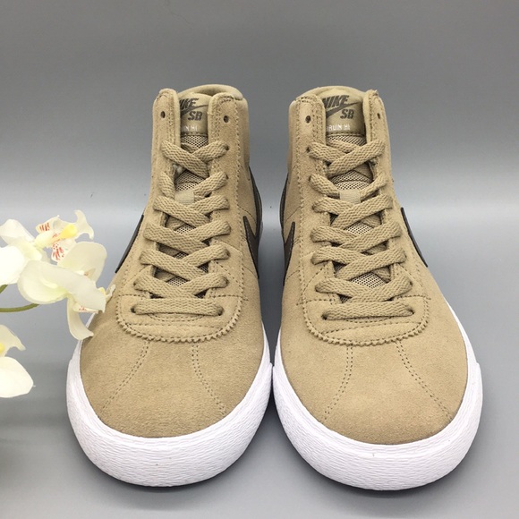 WMNS NIKE SB BRUIN HI khaki/ridgerock-white - Picture 7 of 8
